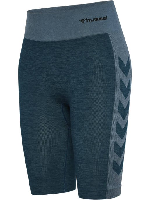 hmlCLEA SEAMLESS CYCLING SHORTS, DARK SEA hmlCLEA SEAMLESS CYCLING SHORTS, DARK SEA, packshot
