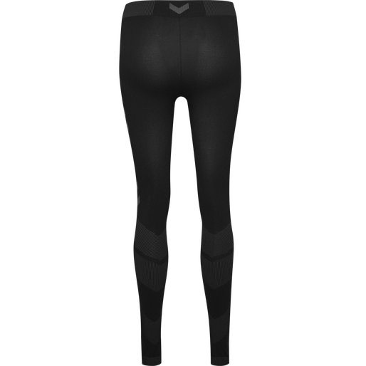 HUMMEL FIRST SEAMLESS TIGHTS WOMAN, BLACK HUMMEL FIRST SEAMLESS TIGHTS WOMAN, BLACK, packshot