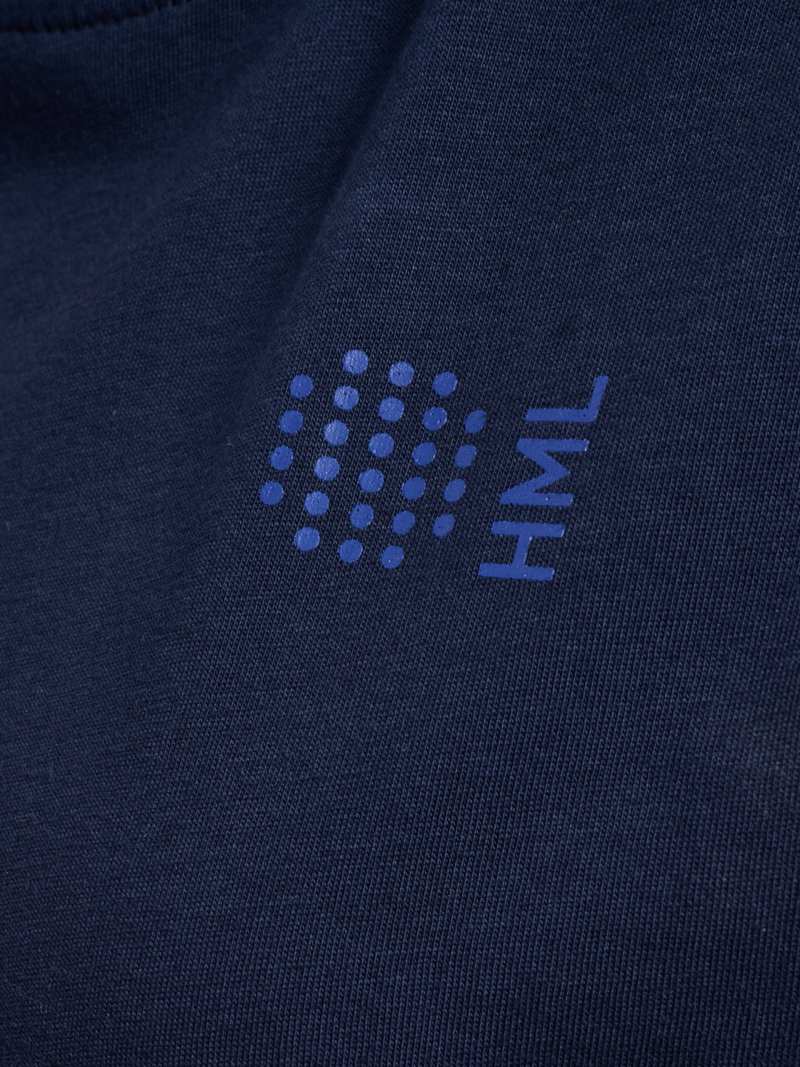 hmlCOURT COTTON T-SHIRT S/S WOMAN, MARINE, packshot