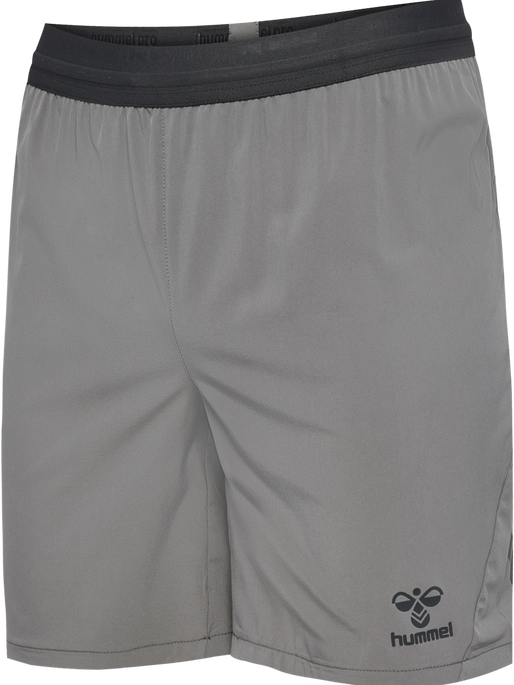 hmlPRO TRAINING SHORTS, STEEL GRAY, packshot