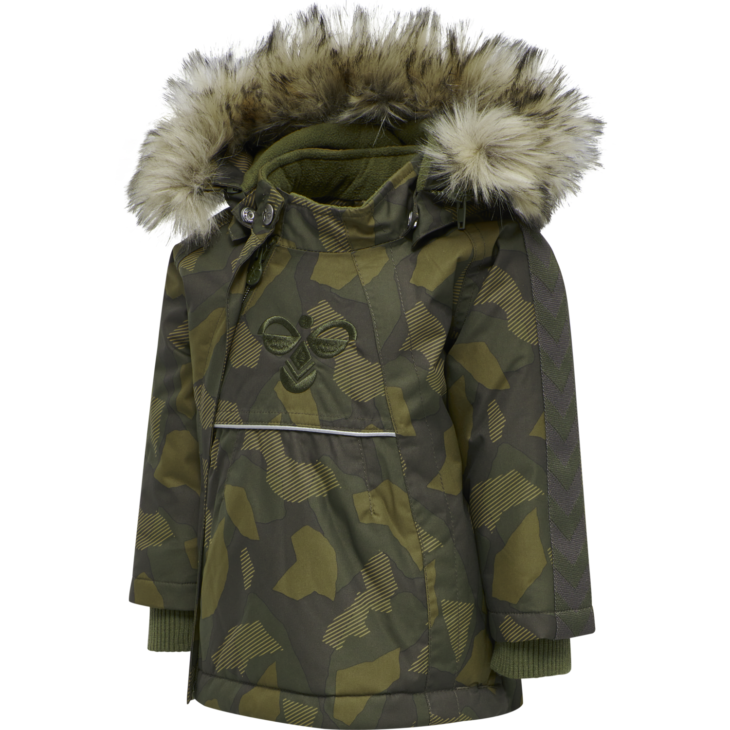 hmlJESSIE JACKET, OLIVE NIGHT/ECRU OLIVE, packshot