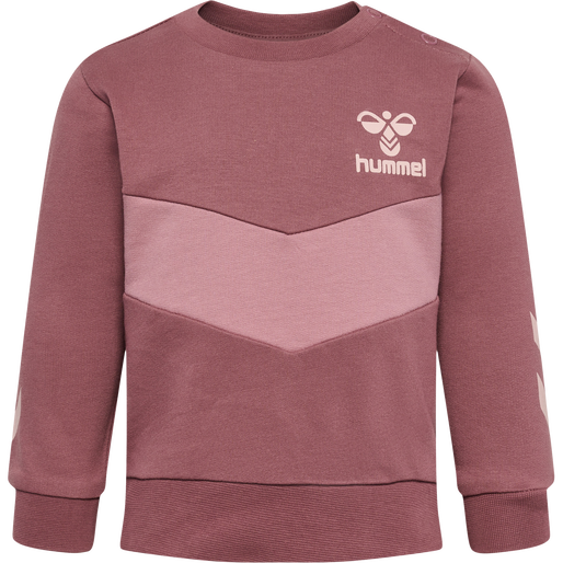 hmlNEEL SWEATSHIRT, ROSE BROWN, packshot