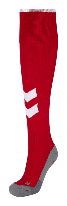 FUNDAMENTAL FOOTBALL SOCK, TRUE RED, packshot