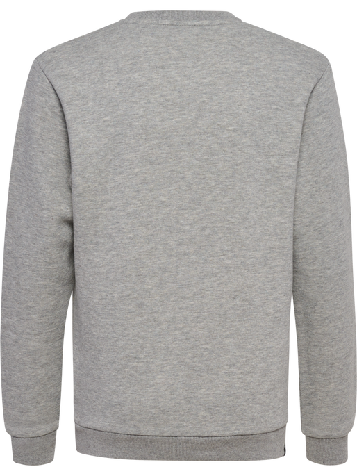 hmlMOVER COTTON SWEATSHIRT KIDS, GREY MELANGE hmlMOVER COTTON SWEATSHIRT KIDS, GREY MELANGE, packshot