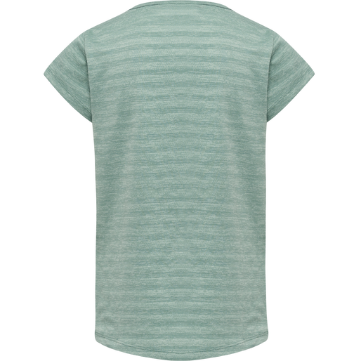 hmlSUTKIN T-SHIRT S/S, MINERAL BLUE hmlSUTKIN T-SHIRT S/S, MINERAL BLUE, packshot