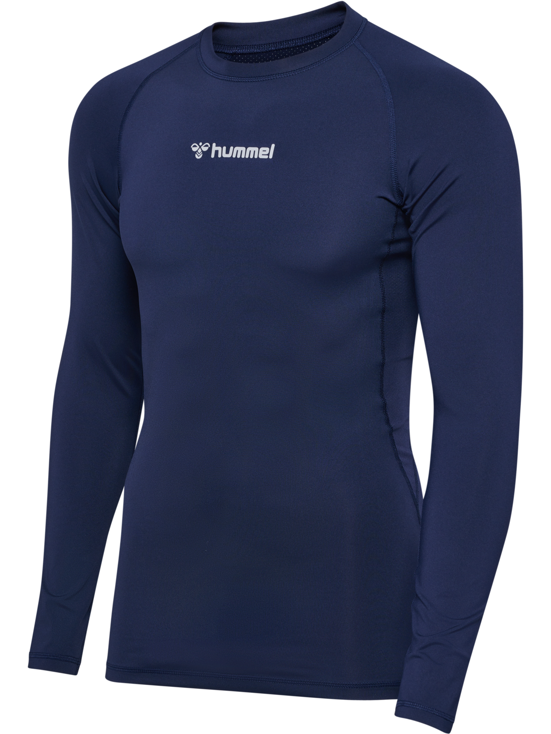 hmlBL PERFORMANCE TEE L/S, MARINE, packshot