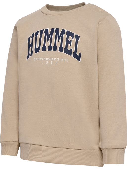 hmlFAST LIME SWEATSHIRT, HUMUS, packshot