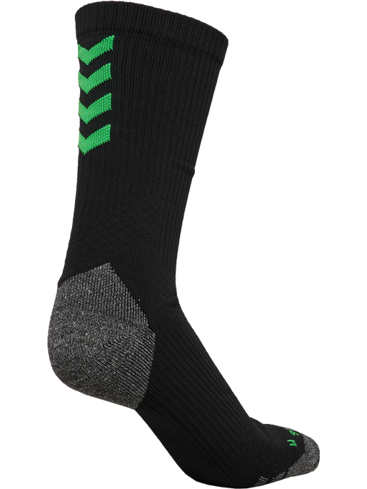 FFHB PRO TRAINING SOCK LOW, BLACK/POISON GREEN FFHB PRO TRAINING SOCK LOW, BLACK/POISON GREEN, packshot