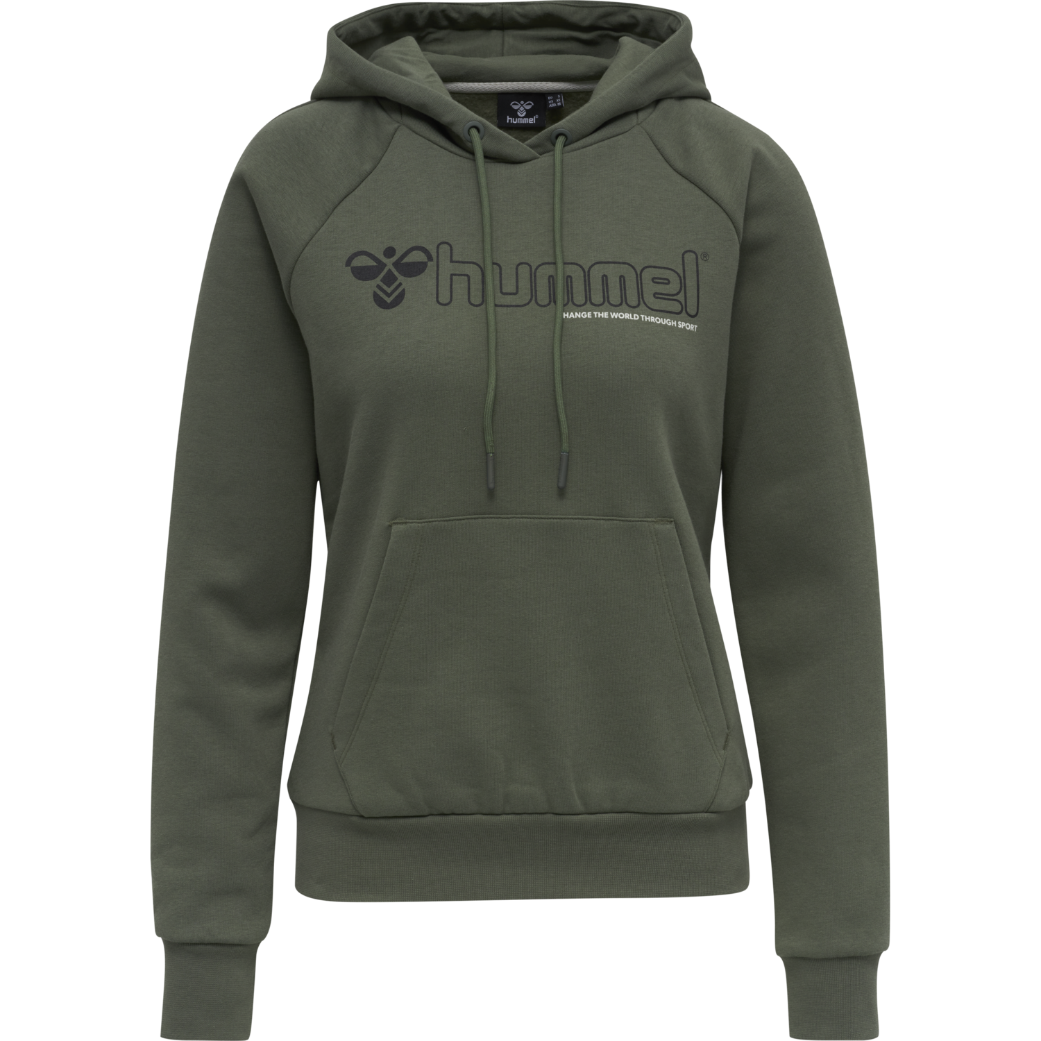 hmlNONI HOODIE, BEETLE, packshot