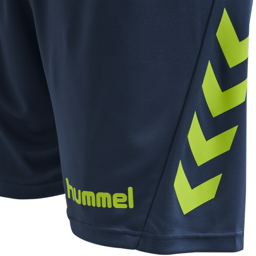 hmlPROMO DUO SET, LIME PUNCH/DARK DENIM, packshot