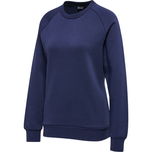 hmlRED HEAVY SWEATSHIRT WOMAN, MARINE, packshot
