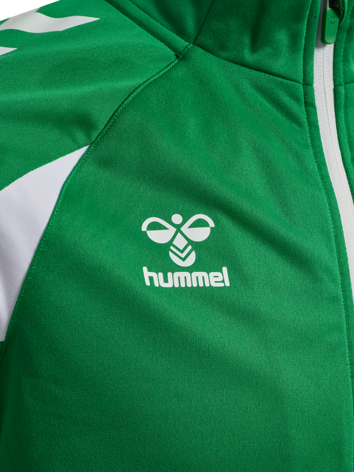 hmlCORE 2.0 TRACK ZIP JACKET, JELLY BEAN/WHITE, packshot