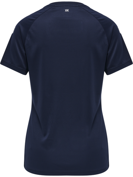 hmlCORE XK CORE POLY TEE  S/S WOMAN, MARINE hmlCORE XK CORE POLY TEE  S/S WOMAN, MARINE, packshot