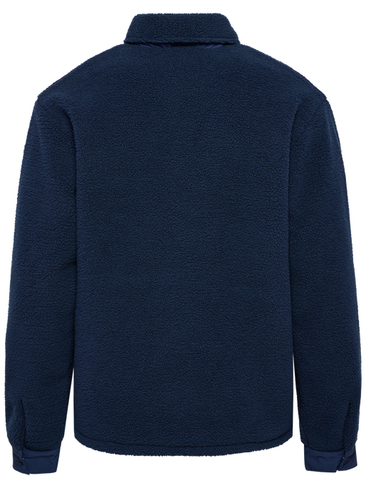 hmlFLEECE OVERSHIRT SPORTSWEAR, DRESS BLUES hmlFLEECE OVERSHIRT SPORTSWEAR, DRESS BLUES, packshot