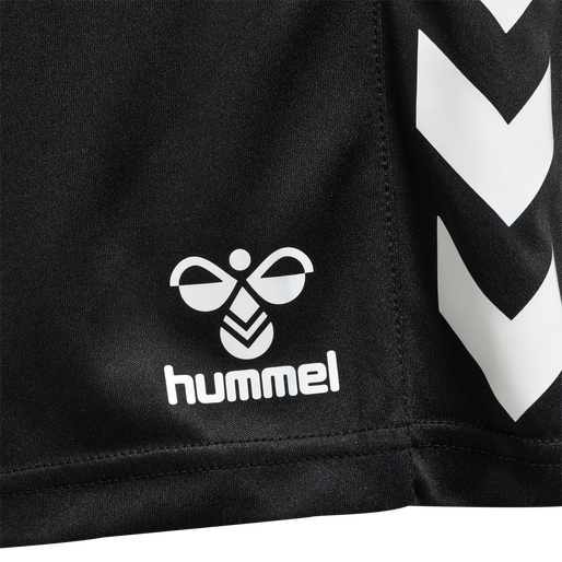 hmlCORE XK POLY SHORTS, BLACK hmlCORE XK POLY SHORTS, BLACK, packshot