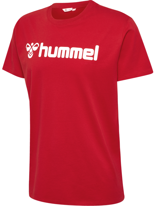 hmlGO 2.0 LOGO T-SHIRT S/S, TRUE RED hmlGO 2.0 LOGO T-SHIRT S/S, TRUE RED, packshot