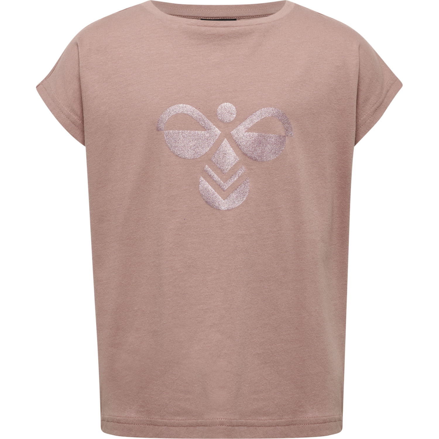 hmlDIEZ T-SHIRT S/S, WOODROSE, packshot