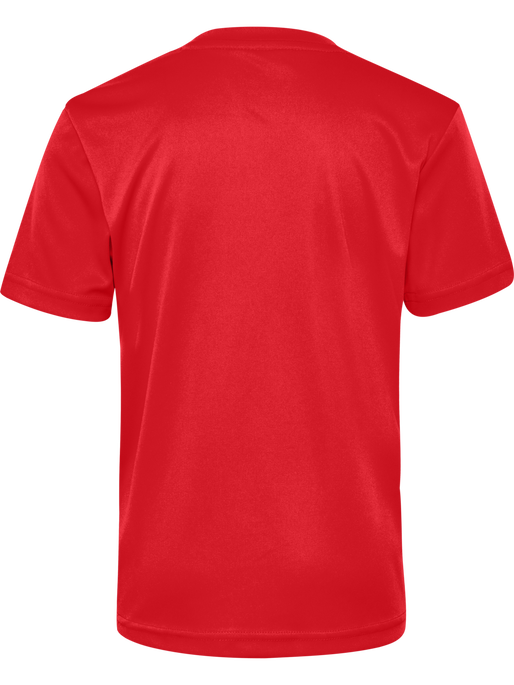 hmlLOGO JERSEY S/S KIDS, TRUE RED, packshot