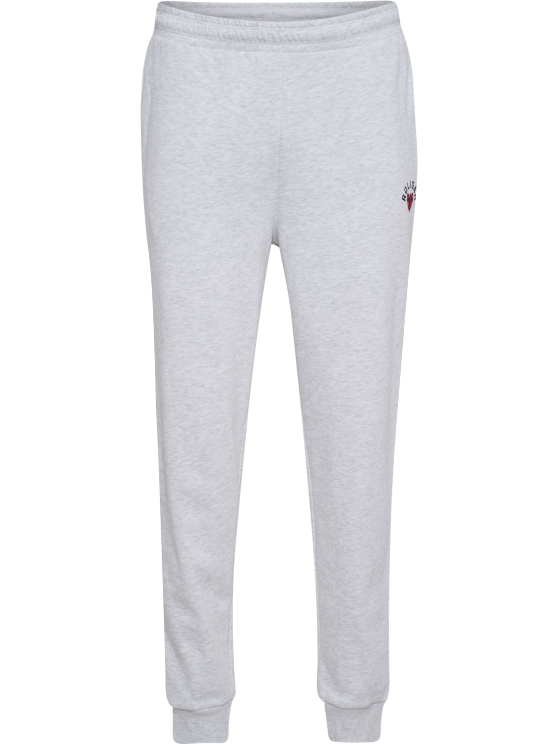 hmlROLIGAN SWEATPANTS, LIGHT GREY MELANGE, packshot