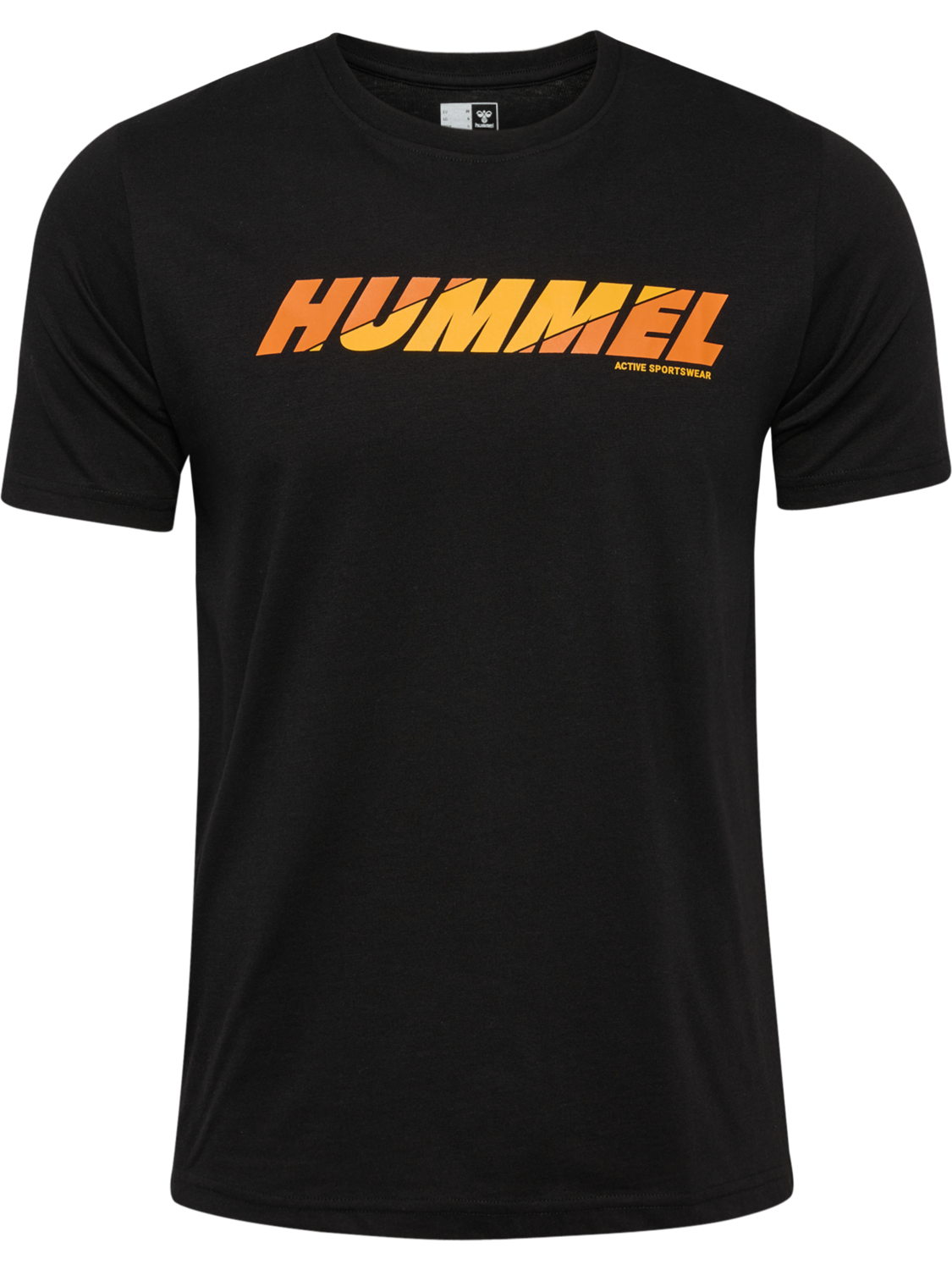 hmlGRAPHIC BOLD LOGO TEE, BLACK, packshot
