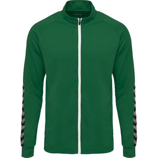 hmlAUTHENTIC POLY ZIP JACKET, EVERGREEN hmlAUTHENTIC POLY ZIP JACKET, EVERGREEN, packshot