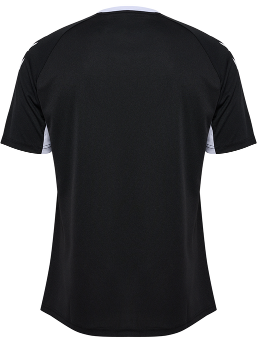 FFHB REFEREE YOUTH JERSEY S/S, BLACK WO SPONSOR, packshot