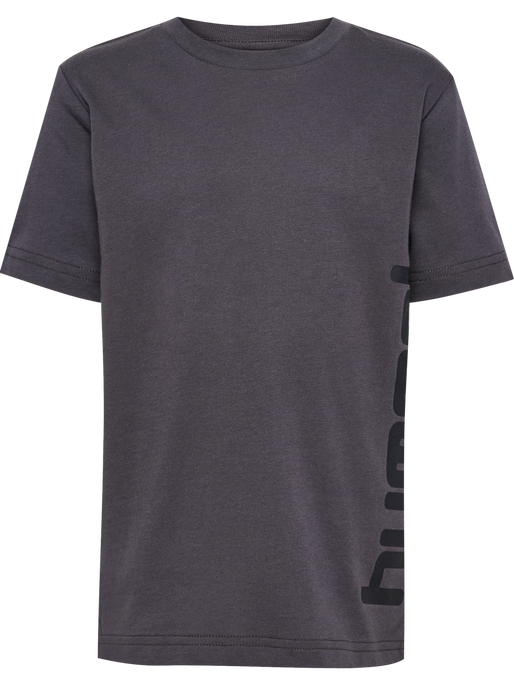 hmlPRINT T-SHIRT S/S, EBONY, packshot