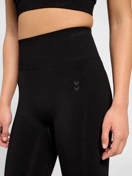 hmlFLOW TIGHTS, BLACK, model