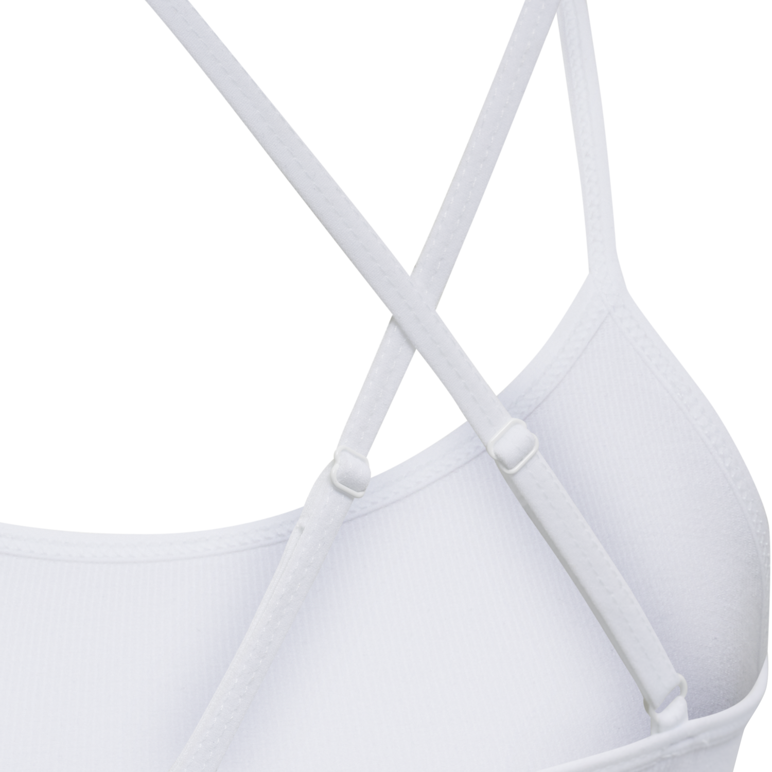 hmlJUNO SEAMLESS BRA, WHITE, packshot