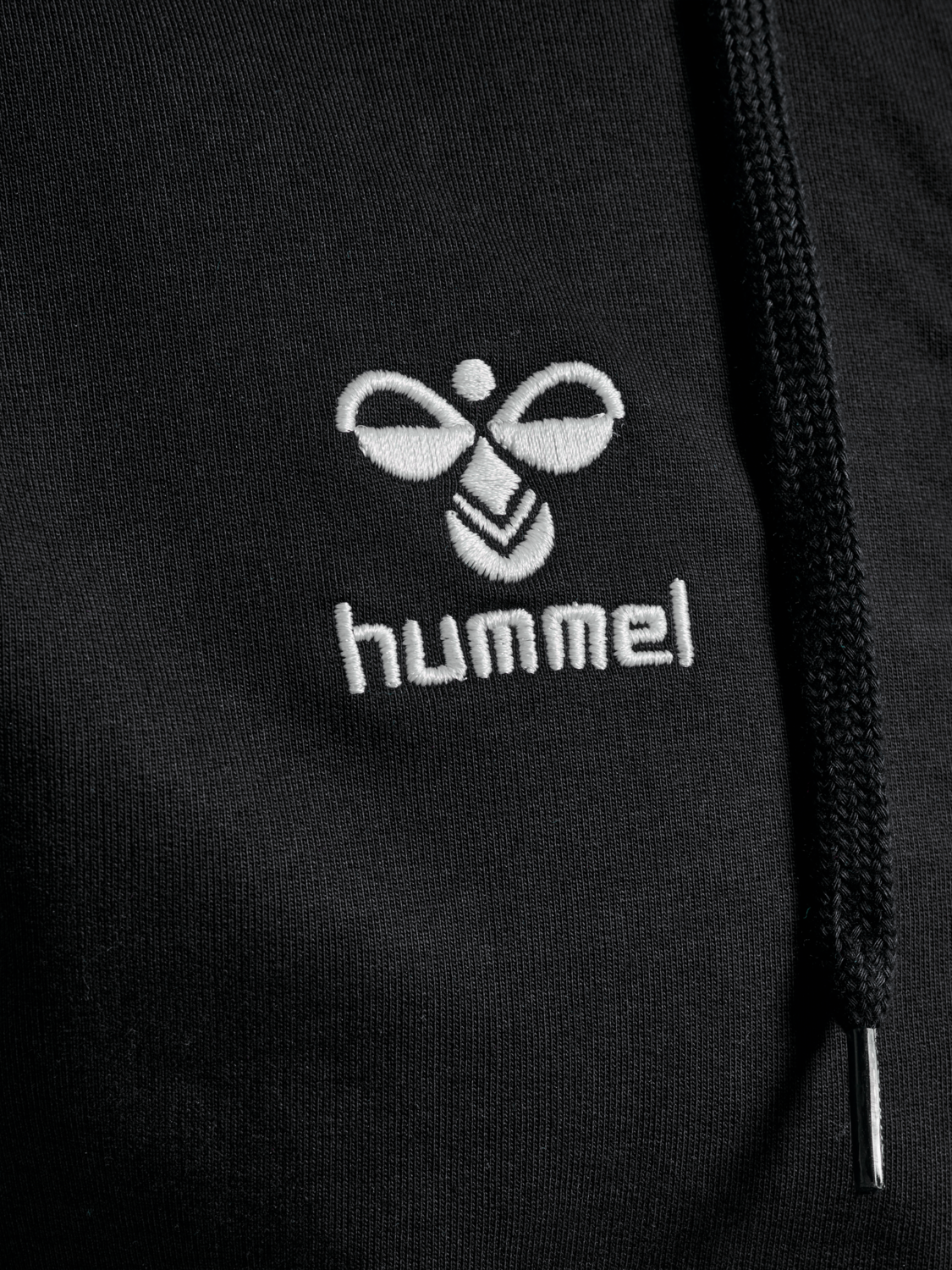 hmlGO 2.0 ZIP HOODIE, BLACK, packshot