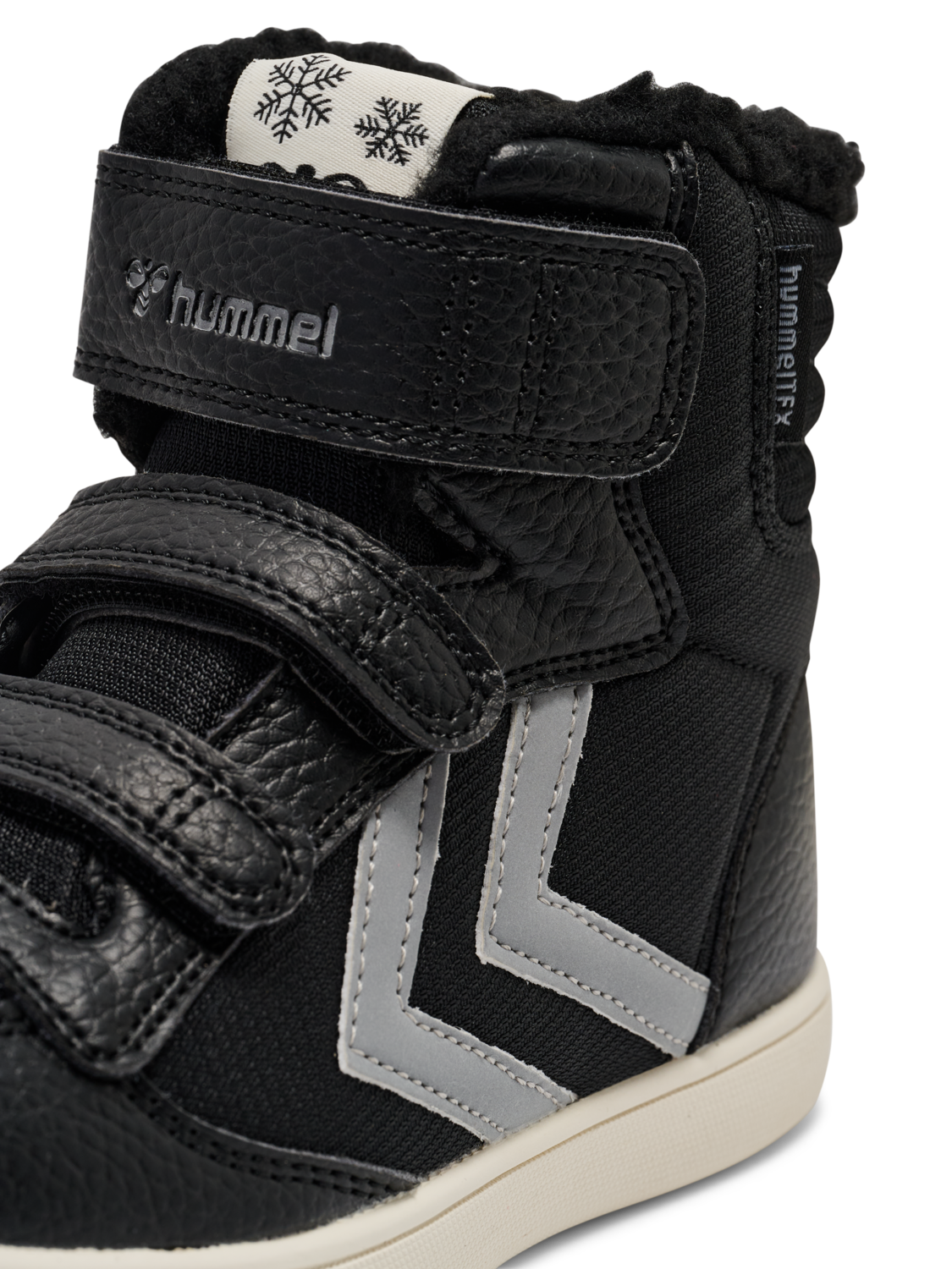 STADIL SUPER POLY BOOT MID TEX JR, BLACK/BLACK, packshot