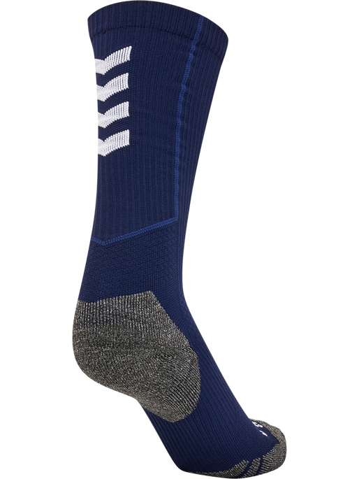 hmlPRO TRAINING SOCKS HIGH, MARINE/WHITE, packshot