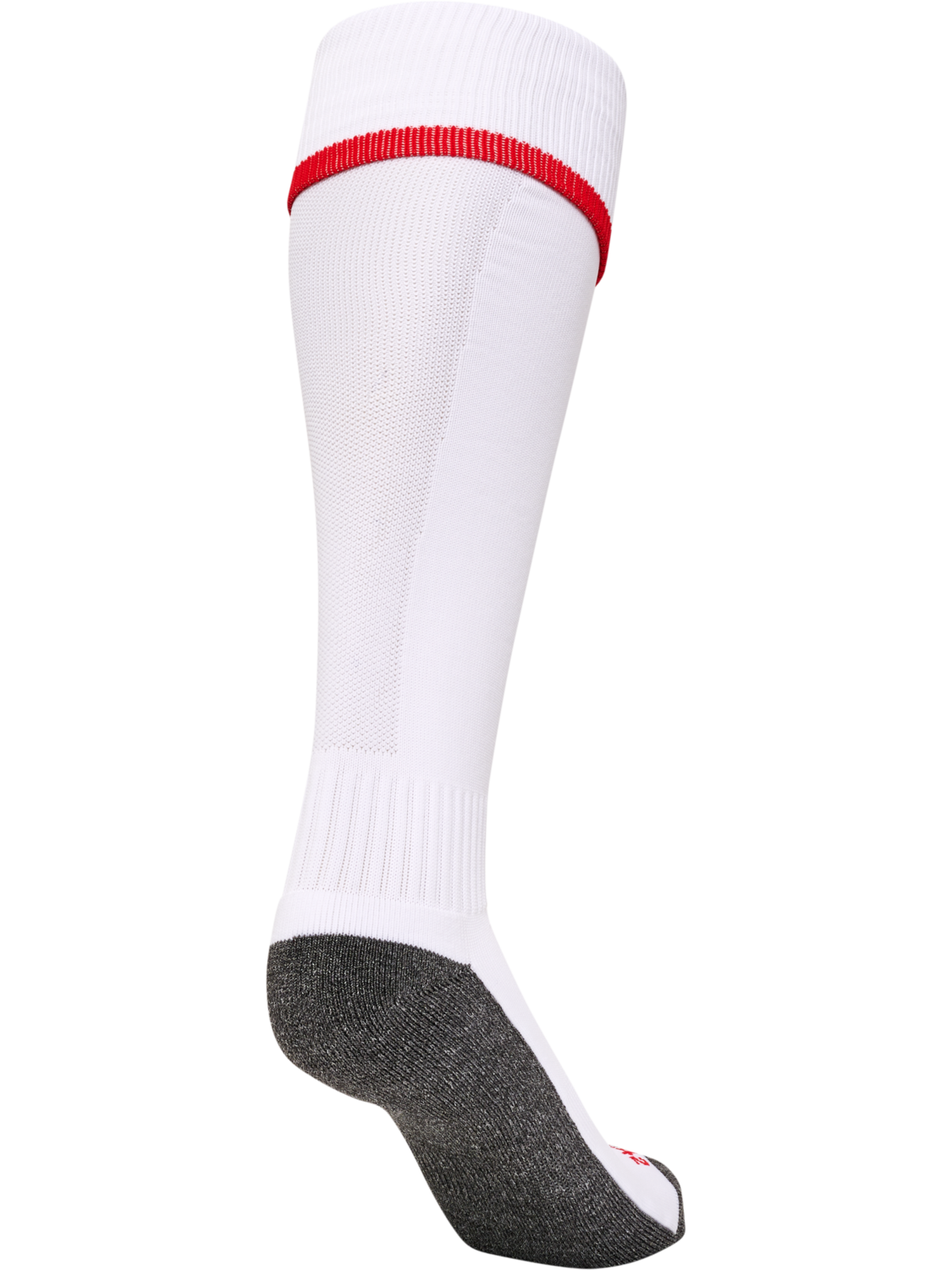 hmlCORE FOOTBALL SOCKS, WHITE/TRUE RED, packshot