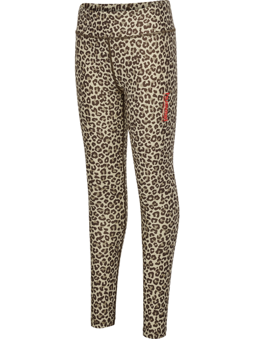 hmlJR FAST MID WAIST TIGHTS, BOULDER hmlJR FAST MID WAIST TIGHTS, BOULDER, packshot