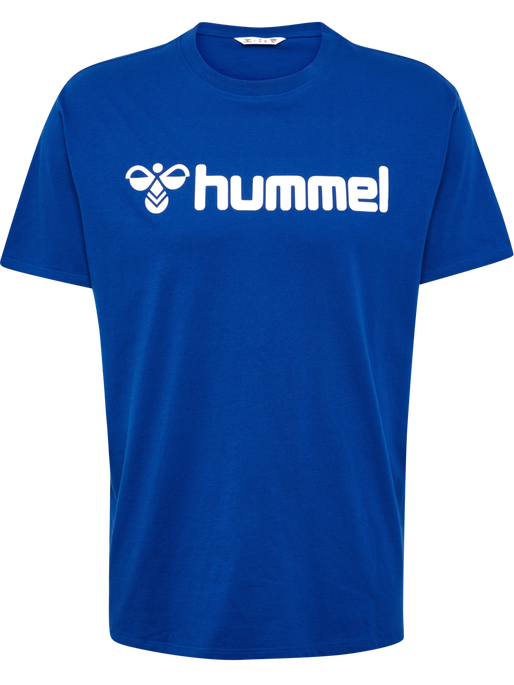 hmlGO 2.0 LOGO T-SHIRT S/S, TRUE BLUE hmlGO 2.0 LOGO T-SHIRT S/S, TRUE BLUE, packshot