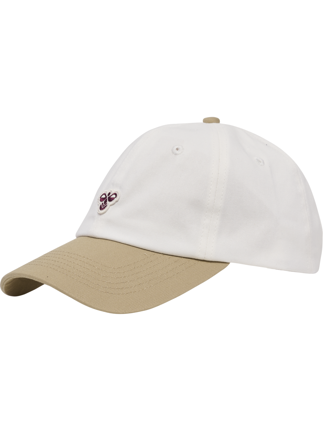 hmlBASEBALL CAP BEE, TOFU/CORNSTALK, packshot