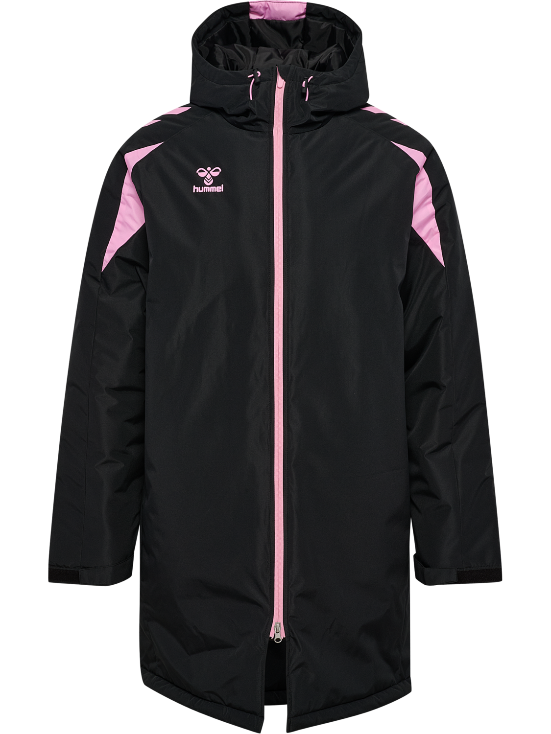 hmlLOGO JERSEY S/S, BLACK, packshot