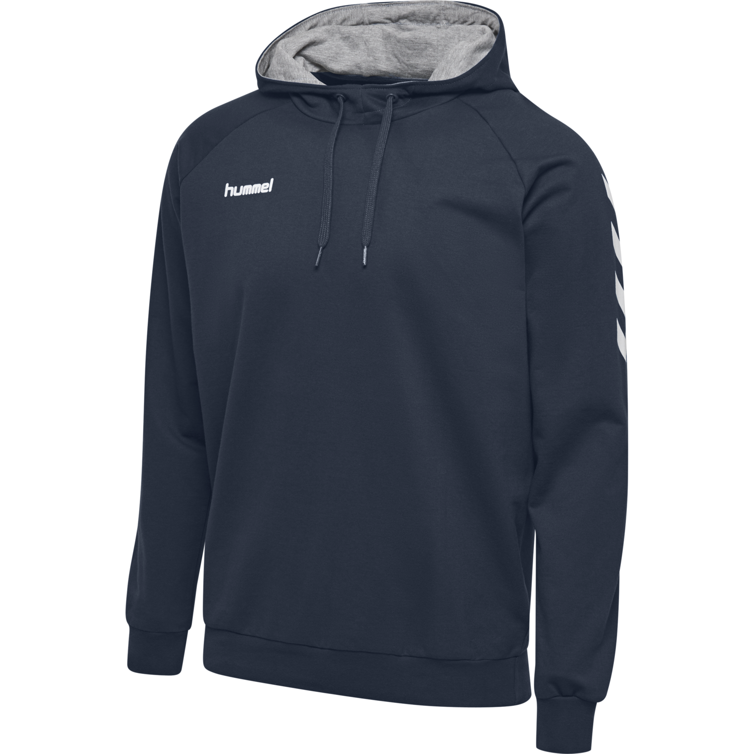 HMLGO KIDS COTTON HOODIE, INDIA INK, packshot