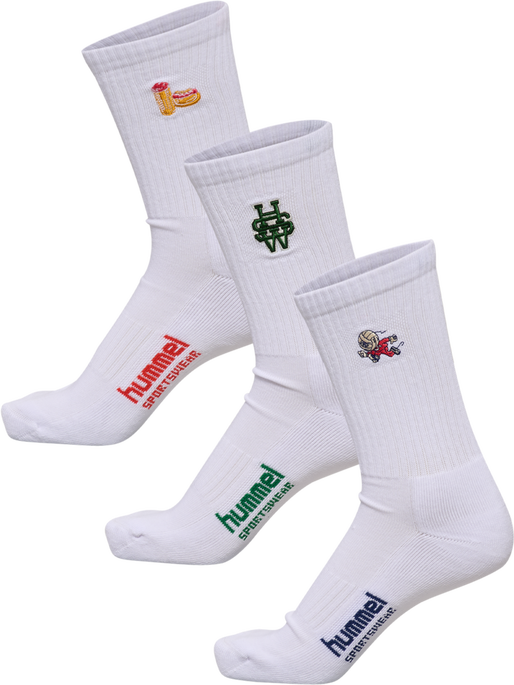 hml3-PACK SOCKS EMBROIDERY, MULTI COLOUR, packshot