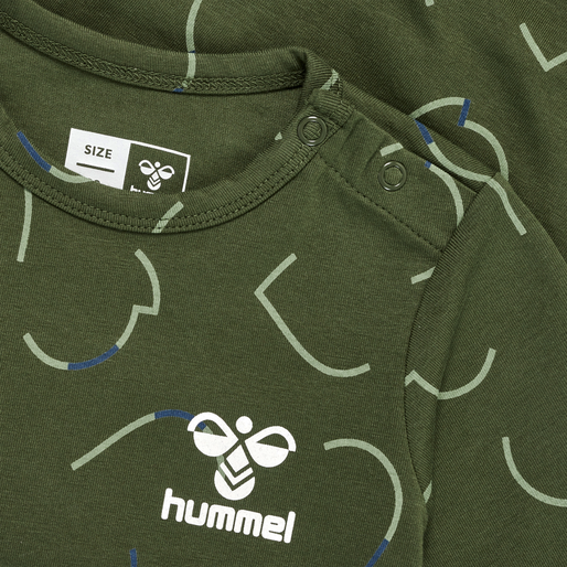 hmlOBI BODY L/S, OLIVE NIGHT, packshot