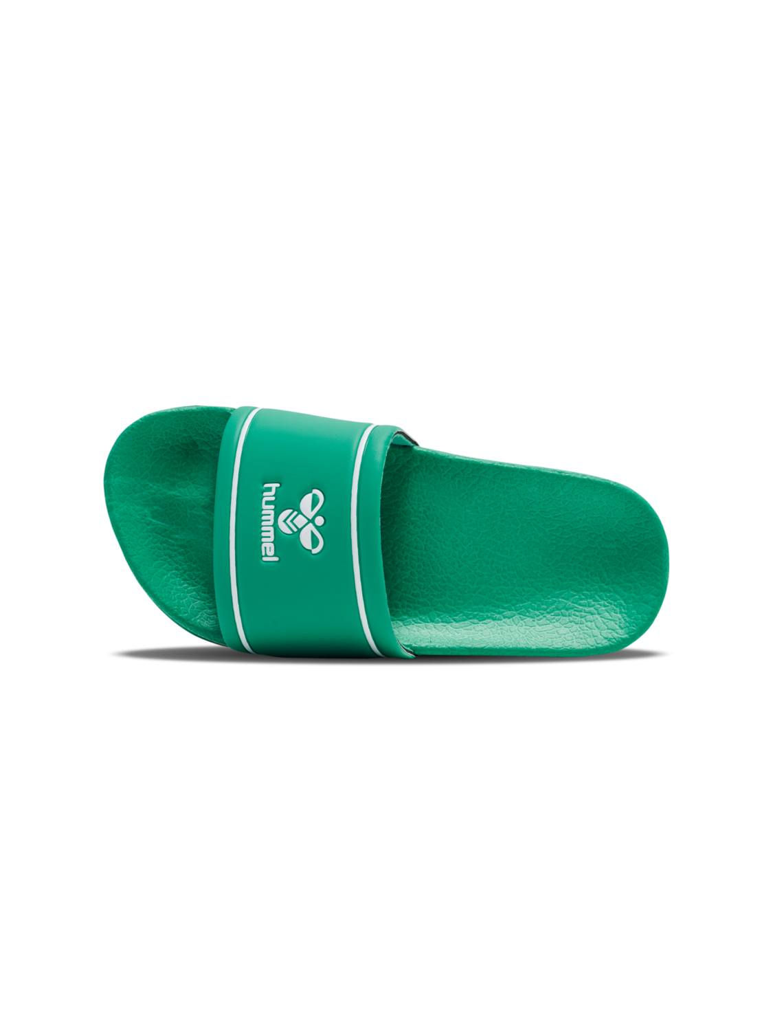 POOL SLIDE JR , GREEN/WHITE, packshot