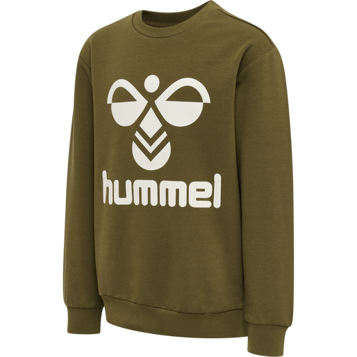 hmlDOS SWEATSHIRT, DARK OLIVE, packshot