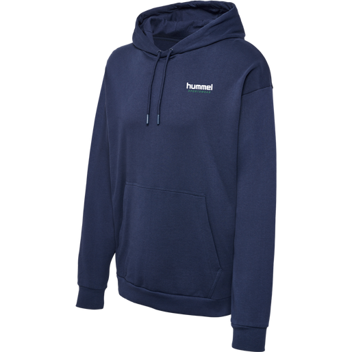 hmlLGC NATE HOODIE, PEACOAT, packshot