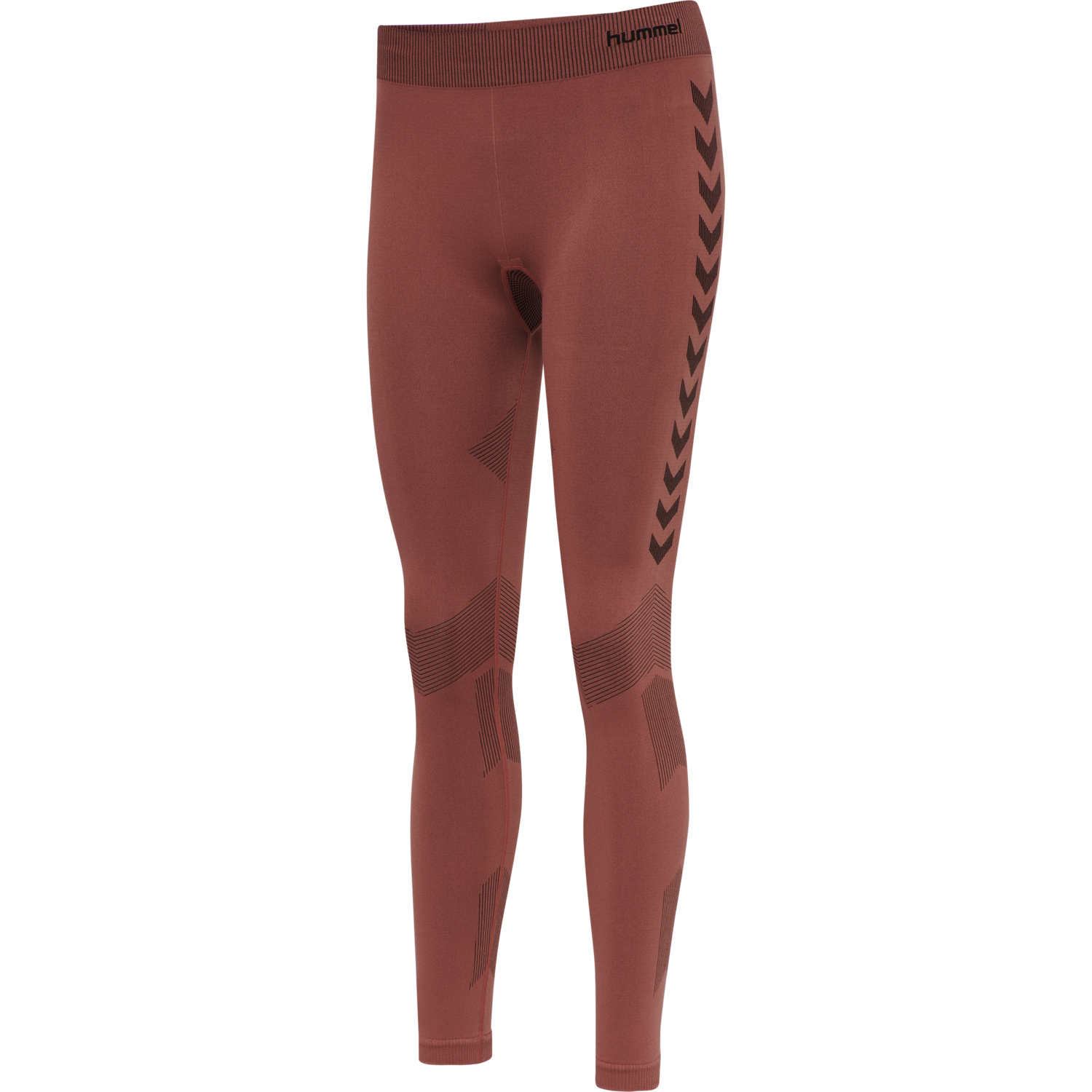 HUMMEL FIRST SEAMLESS TR TIGHTS W, MARSALA, packshot