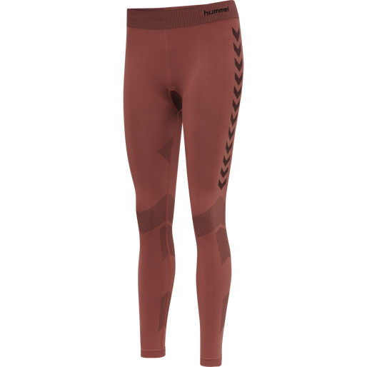 HUMMEL FIRST SEAMLESS TR TIGHTS W, MARSALA HUMMEL FIRST SEAMLESS TR TIGHTS W, MARSALA, packshot