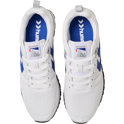 MONACO 86 PERFORATED, WHITE/BLUE/RED, packshot