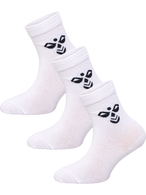 SUTTON 3-PACK SOCK, WHITE, packshot