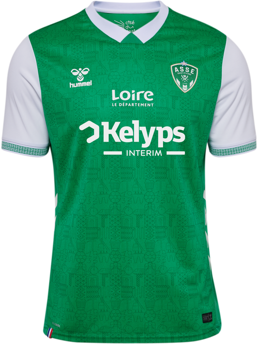 ASSE 25/26 HOME JERSEY S/S, JELLY BEAN ASSE 25/26 HOME JERSEY S/S, JELLY BEAN, packshot