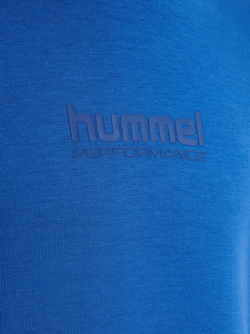 hmlJR FAST TECH FLEECE CREW, OLYMPIAN BLUE hmlJR FAST TECH FLEECE CREW, OLYMPIAN BLUE, packshot