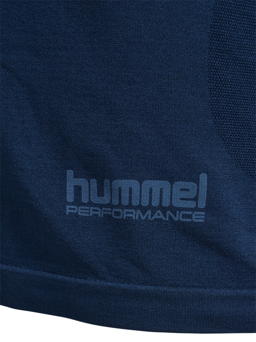 hmlHIIT SEAMLESS T-SHIRT L/S, DRESS BLUES hmlHIIT SEAMLESS T-SHIRT L/S, DRESS BLUES, packshot